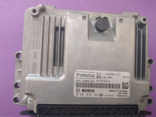 CENTRALINA MOTORE 0281019144 FORD FIESTA 1.4 52KW DIESEL 2009-2012 KVJA Ecu c