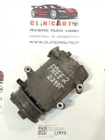 COMPRESSORE A/C LAND ROVER Freelander 2° Serie 6G91-19D629-FD 224DT diesel 2179 (0306)