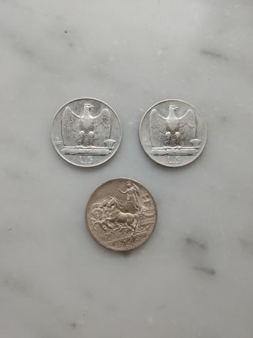 Argento Monete Regno d'Italia e Repubblica Italiana - Foto 7