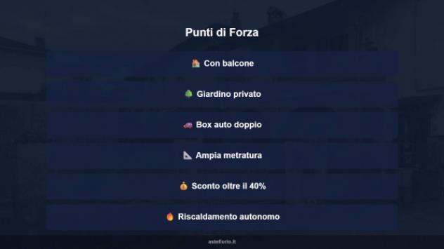 Immobile in asta di 128 m², box auto doppio in vendita a Casalpusterlengo - Foto 8