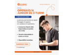 OPERAIO/A JUNIOR SU 3 TURNI