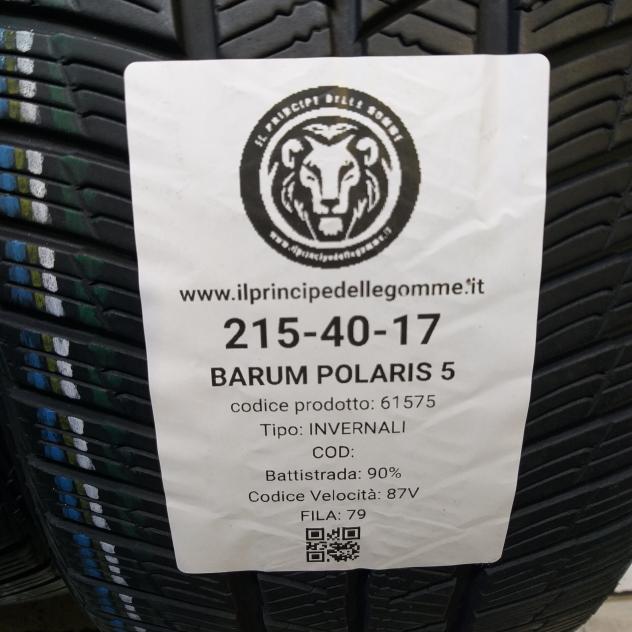 4 GOMME 215 40 17 BARUM A61575 - Foto 2