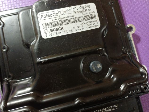 0261S105FG CENTRALINA MOTORE ECU BOSCH FORD PUMA CF7 1.0 B 12V MAN 6M 125CV 2022 - Foto 3