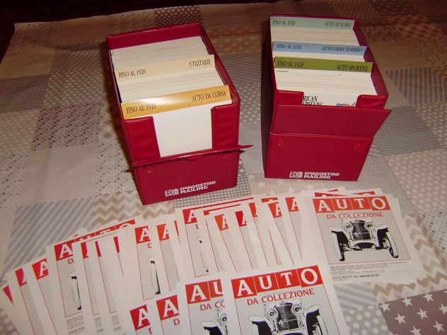 Vendo schede De Agostini auto da collezione