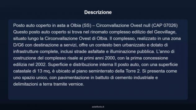 Immobile in asta di 13 m² in vendita a Olbia - Foto 5