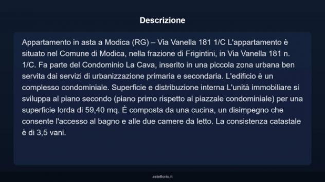Immobile in asta di 59 m² in vendita a Modica - Foto 3