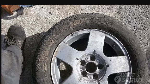 Cerchi e gomme Audi A3, A4, Golf 3.4,5 Fiesta - Foto 4