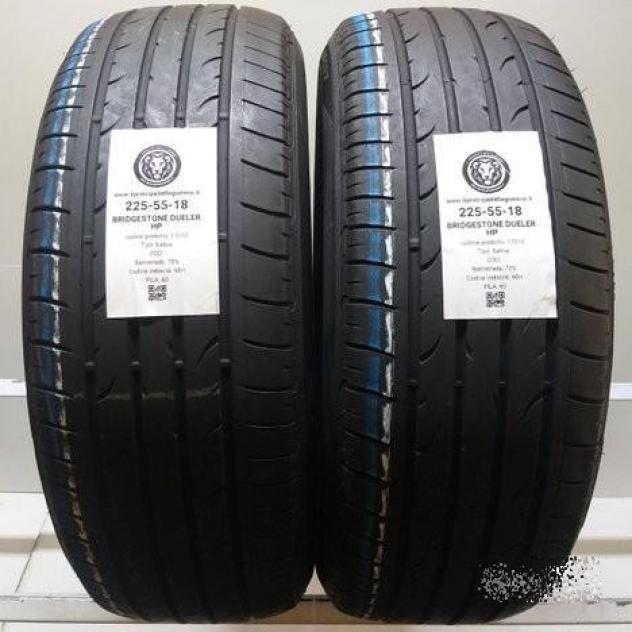 2 gomme 225 55 18 bridgestone a11510