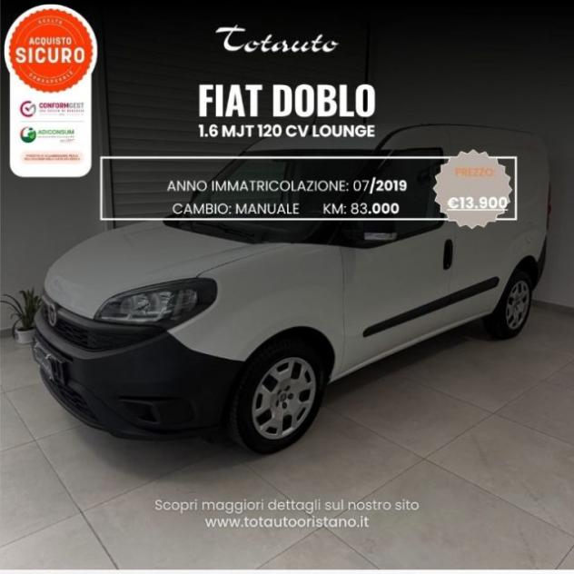 FIAT Doblo Doblò 1.6 MJT 120CV S&S Lounge rif. 23940873