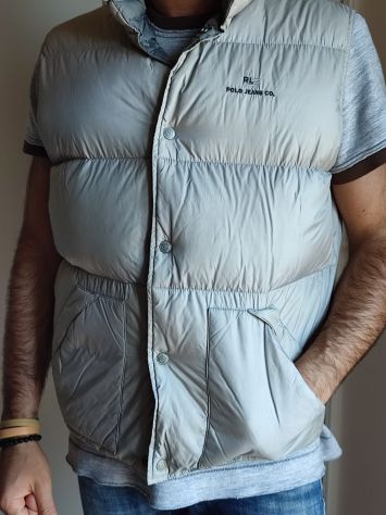 Piumino smanicato doubleface uomo Polo Jeans Ralph Lauren - Foto 4