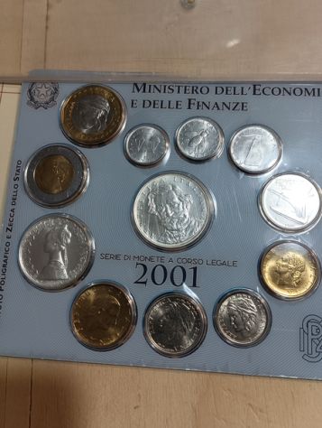 COFANETTO MONETE REPUBBLICA ITALIANA FDC - Foto 3