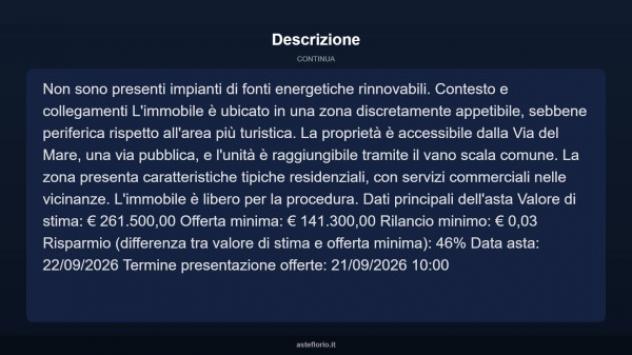 Immobile in asta di 110 m² con più di 5 locali in vendita a San Benedetto del Tronto - Foto 18