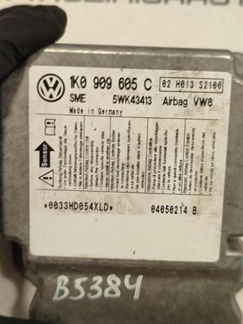 CENTRALINA AIRBAG VOLKSWAGEN Golf 5 Berlina 1K0909605C BKC (0308) - Foto 2