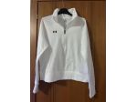 Felpa Under Armour bianca con zip corta – Taglia S/P