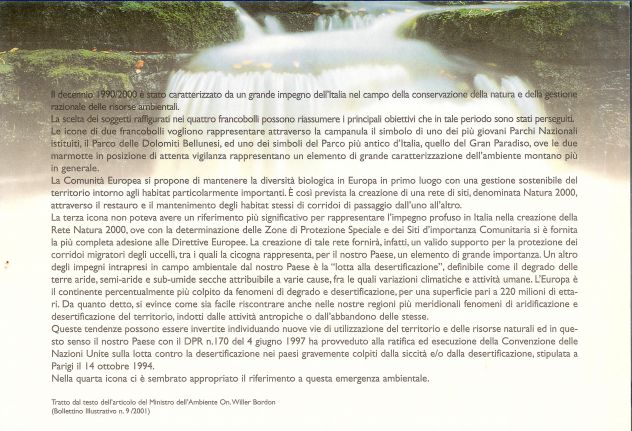 2001 FOLDER n.4 - AMBIENTE E NATURA - Foto 2