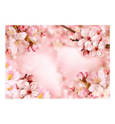 Fotomurale Adesivo Fiori Rosa ARREDALACASA - Foto 2
