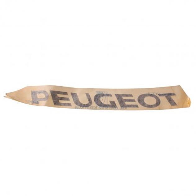 Adesivo scooter Peugeot nero