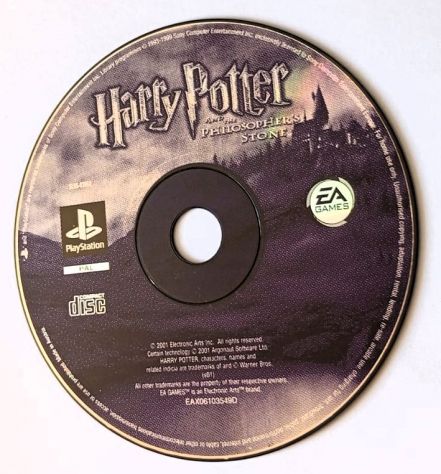 PS1 Harry potter e la pietra filosofale 🇩🇪 Solo disco testato