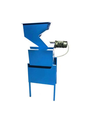 SGRANATOIO PULITORE PER AGLIO ELETTRICO SGRANATRICE 3 RULLI