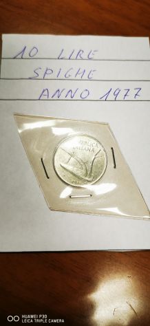 10 LIRE SPIGHE ANNO 1977