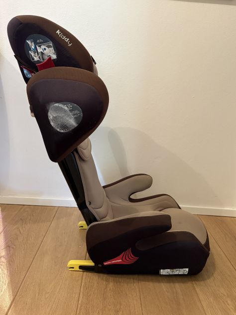 Seggiolino kiddy smartfix 15-36 kg nero o beige/marrone - Foto 6