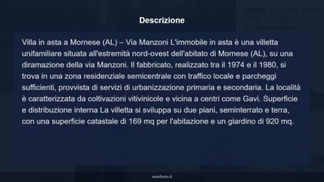 Immobile in asta di 169 m² con più di 5 locali in vendita a Mornese - Foto 8