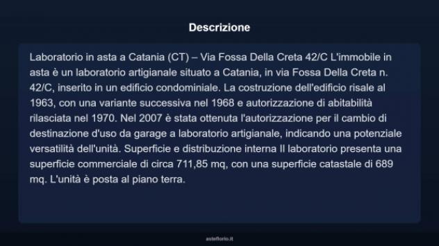 Immobile in asta di 711 m² in vendita a Catania - Foto 9