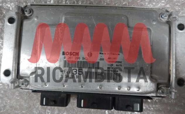 0261206943 9658476580 Peugeot 206 1.6 centralina motore Bosch