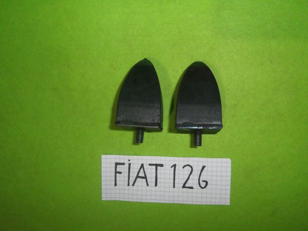 Tamponi paracolpo sospensione anteriore Fiat 126 1a serie personal Fsm "NUOVI" - Foto 2