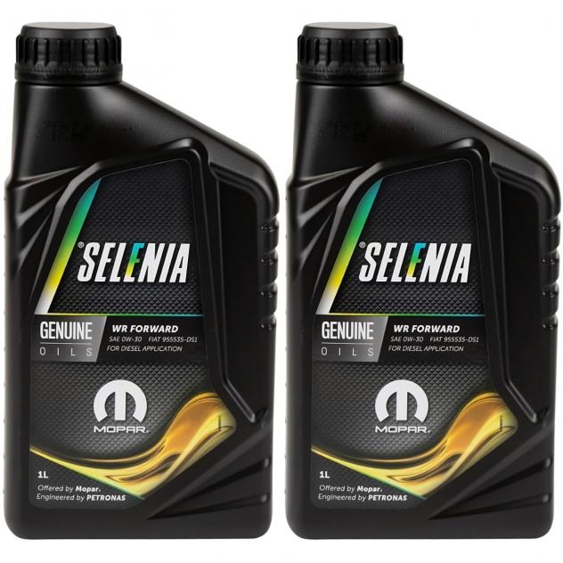 Olio Motore Selenia WR Forward 0W-30 2L - Originale Fiat 9.55535-DS1 ACEA C2