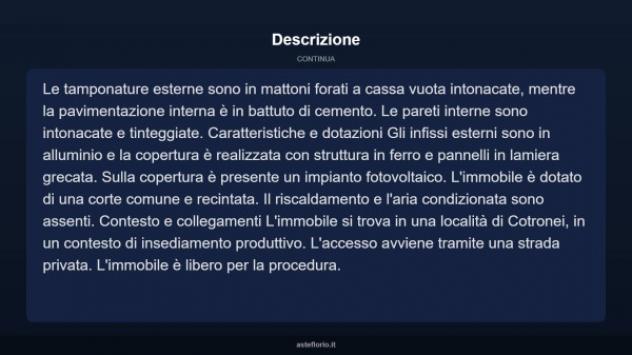Immobile in asta di 252 m² in vendita a Cotronei - Foto 10