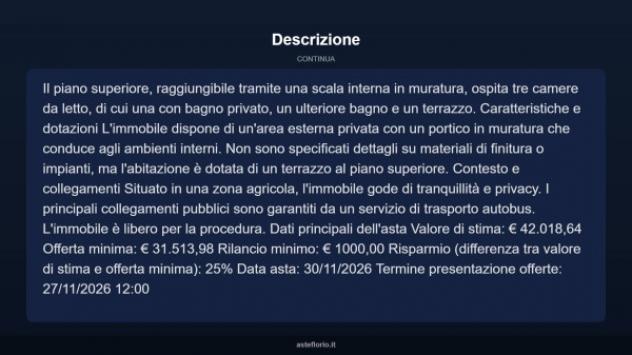 Immobile in asta di 83 m² in vendita a Fiano Romano - Foto 12