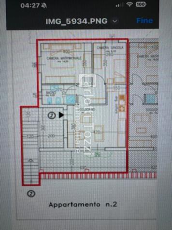 APPARTAMENTO INDIPENDENTE di 4 vani e di 62 mq (GROSSETO) rif. 03591 - Foto 7