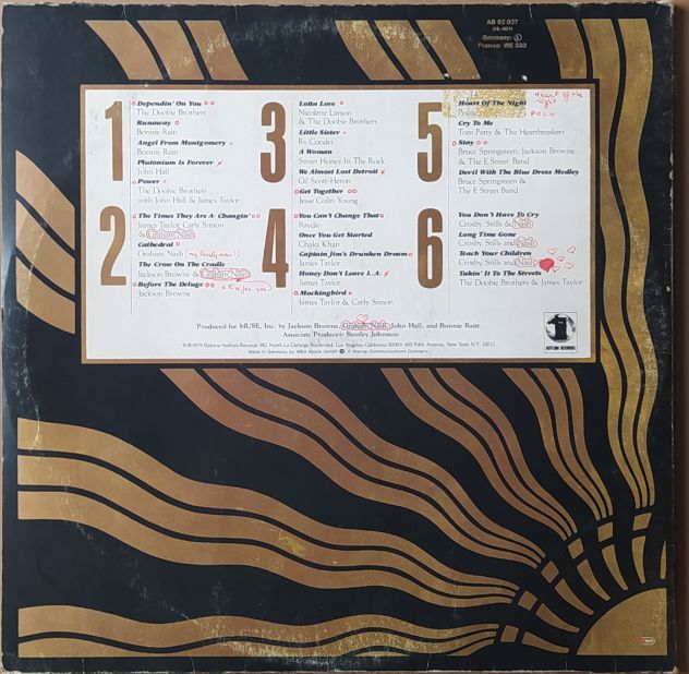 NO NUKES -Concert for a Non Nuclear Future- LP 1979 - Foto 4