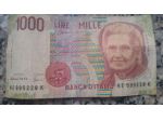 Banconote 1000 Lire e 5000 Lire