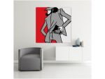 Quadro moderno Jigen dipinto a mano pop art