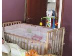 Lettino con barriera regolabile (all inclusive)