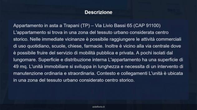 Immobile in asta di 49 m² in vendita a Trapani - Foto 10
