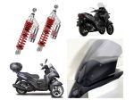 Yamaha Tricity 125 bauletto Shad kit variatore filtro Bmc plexi accessori