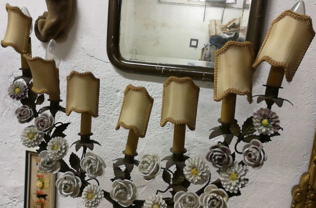 candelabro con applique lumi a parete - Foto 7