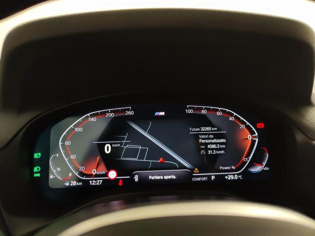 BMW X3 xDrive 20i MH48V Msport auto Pelle Navi m Sport 19 - Foto 10