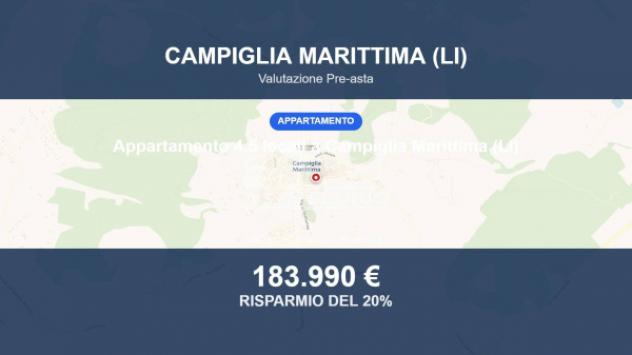 Immobile in asta di 152 m² in vendita a Campiglia Marittima