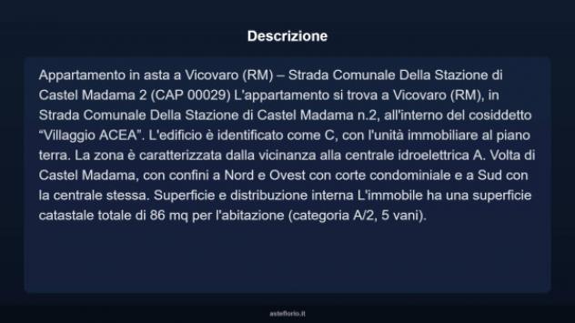 Immobile in asta di 86 m² in vendita a Castel Madama - Foto 3