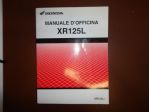 XR125L Manuale officina manutenzione moto Honda originale