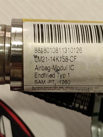 AIRBAG A TENDINA LATO SINISTRO FORD S - Max Serie 6M21-14K158-CF (0614) - Foto 2