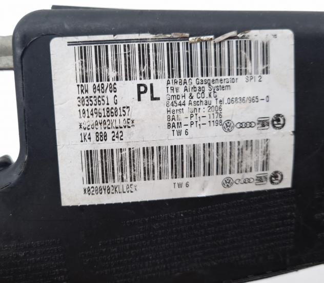 AIRBAG SEDILE DESTRO VOLKSWAGEN Golf 5 Berlina 1K4880242 (0308) - Foto 10