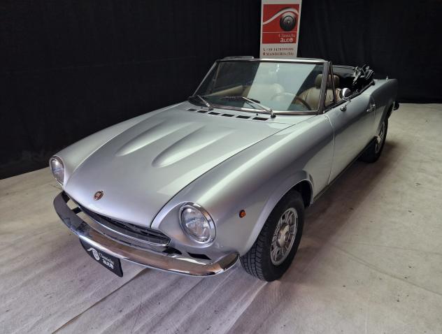 Fiat 124 Spider 1.8 certif. ASI con C.R.S