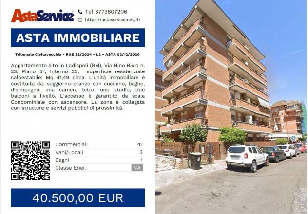 92/2024 2 RM - Tribunale Civitavecchia - RGE 92/2024 - L2 - ASTA 02/12/2026