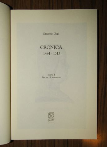 Bologna, Giacomo Gigli, Cronica 1494 - 1513 - Foto 3