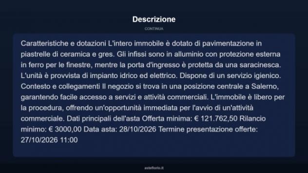 Immobile in asta di 68 m² in vendita a Salerno - Foto 6